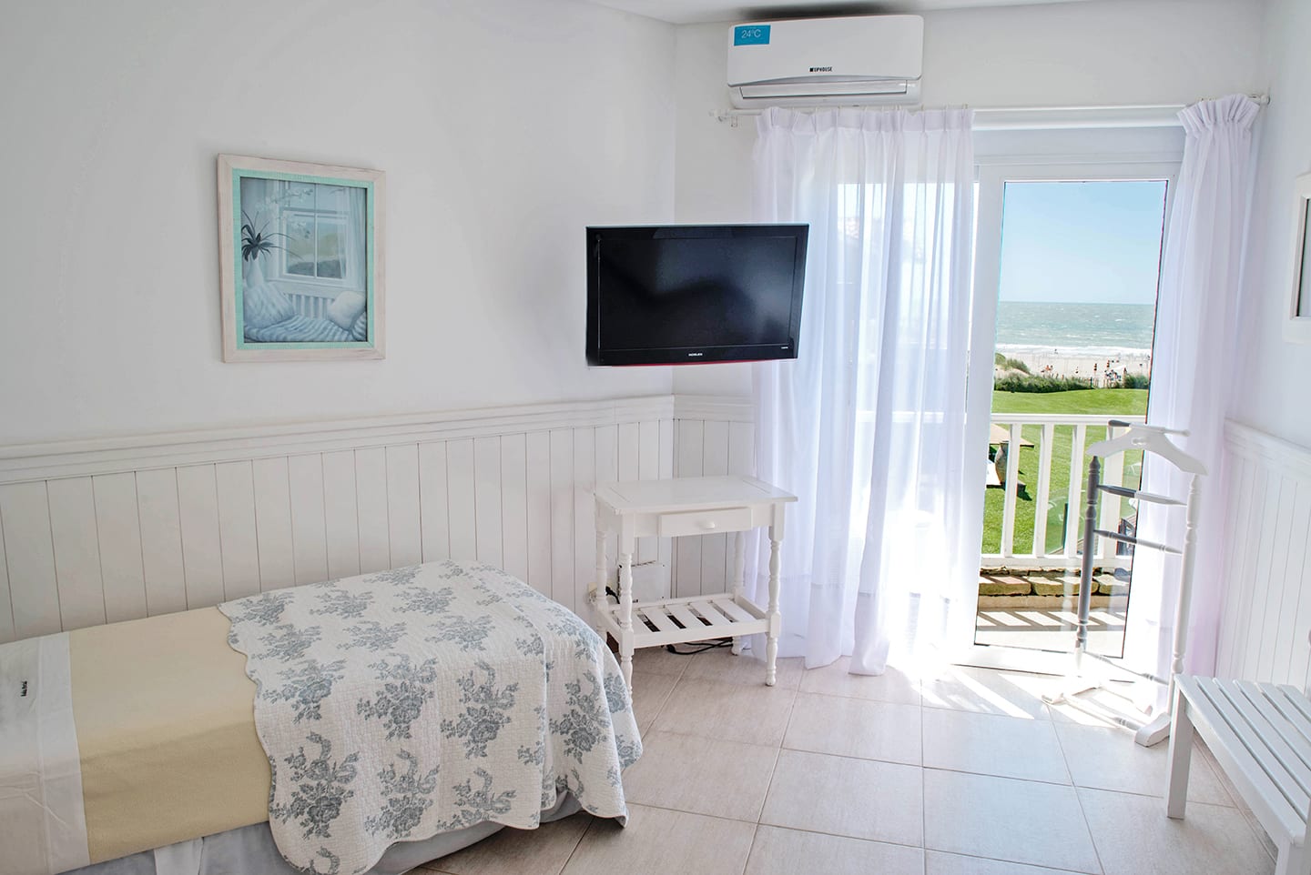 Dormitorio, unidad 7.
